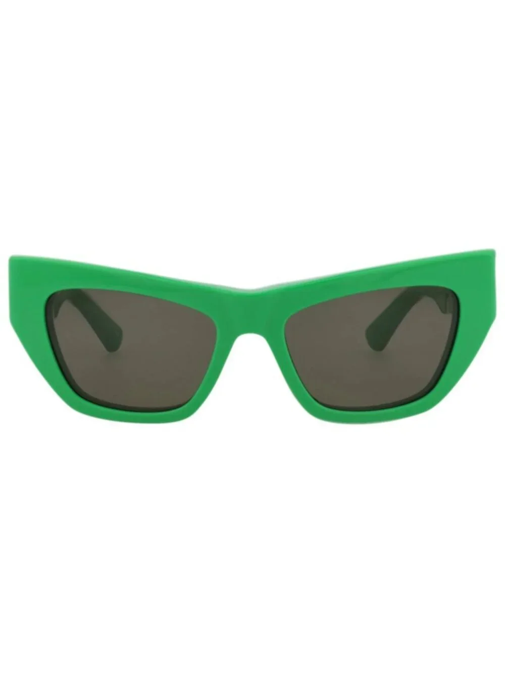 New Bottega Veneta Women's Sunglasses Cat Eye Acetate Frame Green Green Green